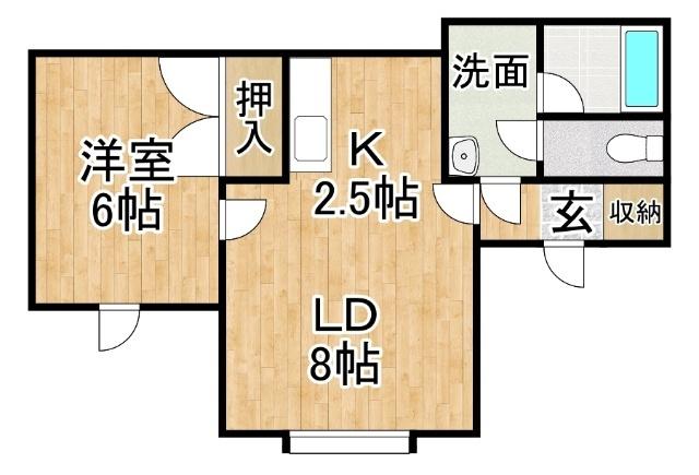 Icourt７（アイコート７）（S-2） 間取り図画像