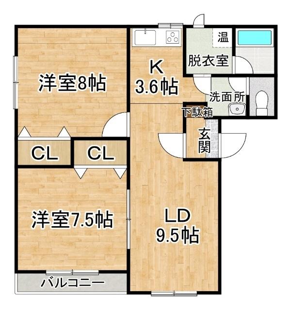 間取り図写真