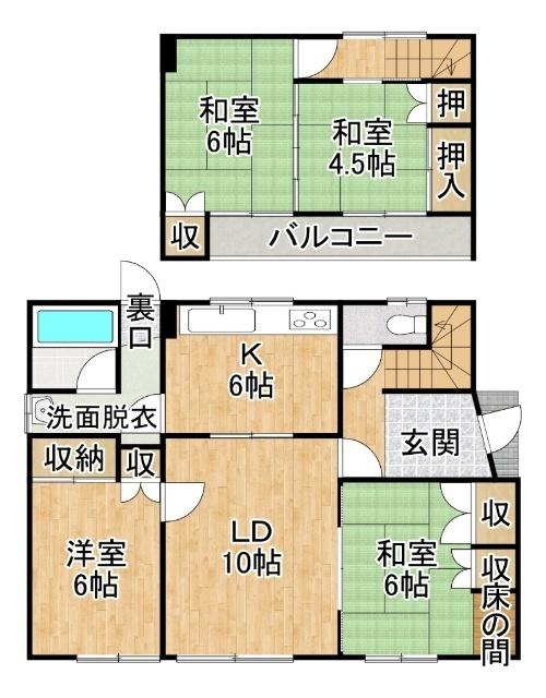  間取り図写真