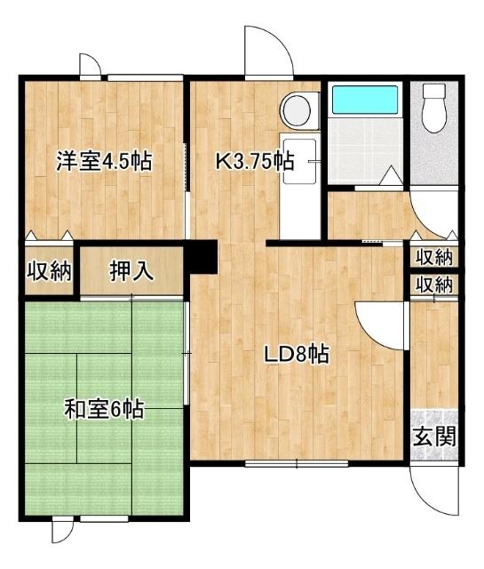  間取り図写真