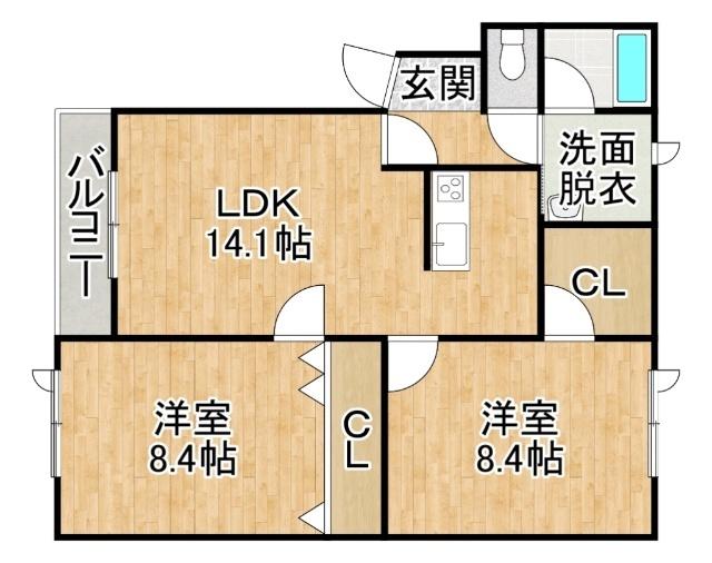  間取り図写真