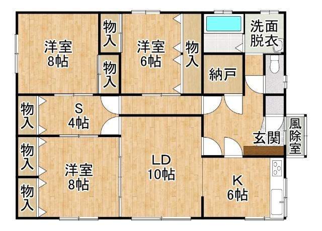  間取り図写真