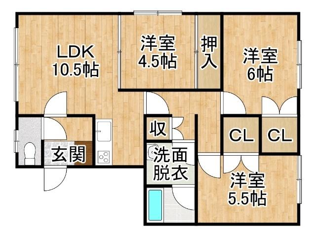  間取り図写真