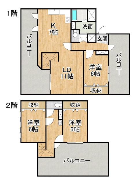  間取り図写真