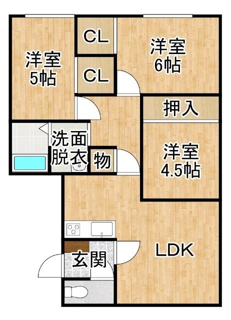  間取り図写真
