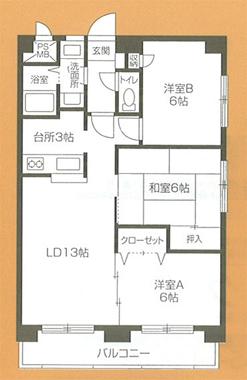 間取り図写真