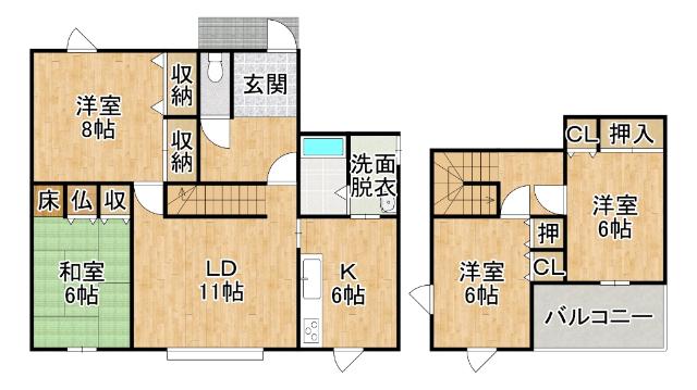 間取り図写真