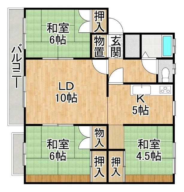  間取り図写真