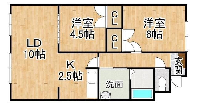  間取り図写真
