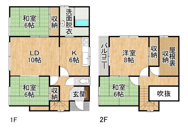  間取り図写真