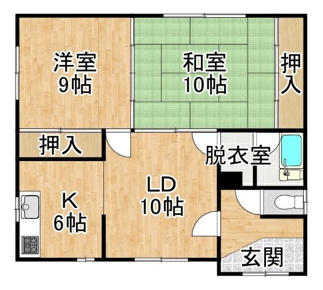  間取り図写真