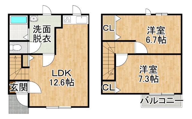  間取り図写真