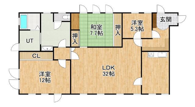  間取り図写真