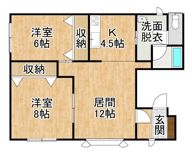  間取り図写真