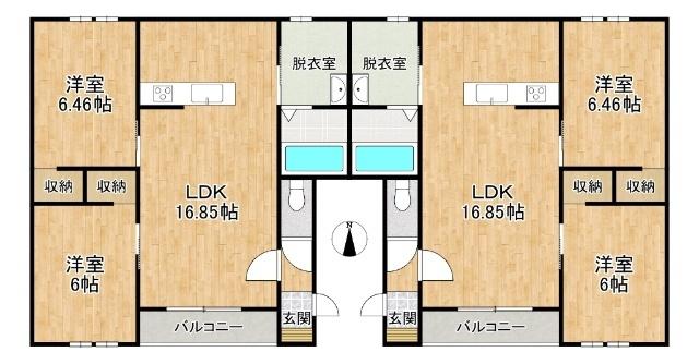  間取り図写真