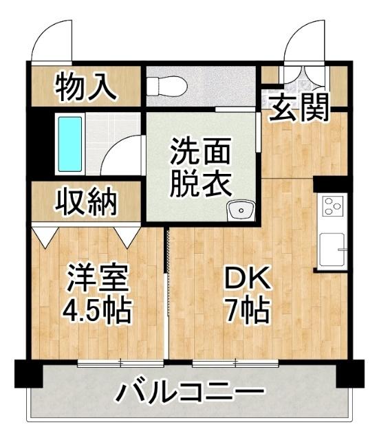  間取り図写真