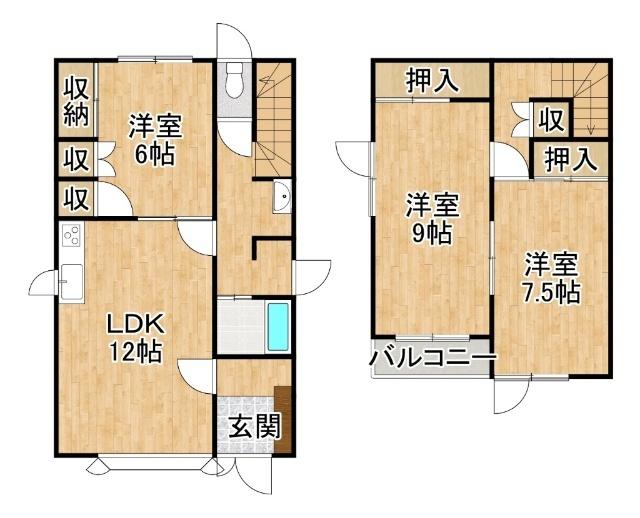  間取り図写真