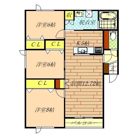  間取り図写真