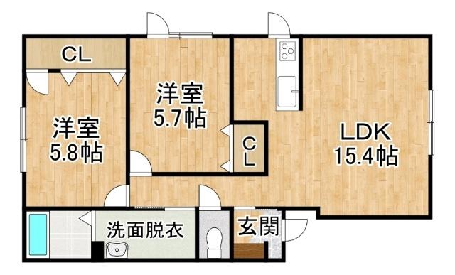  間取り図写真