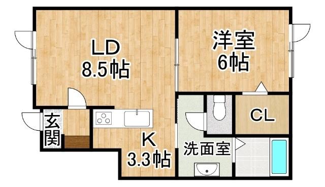  間取り図写真