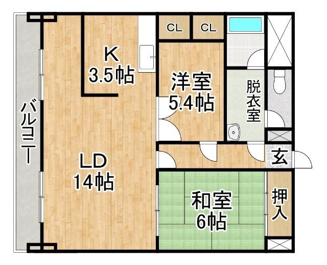  間取り図写真