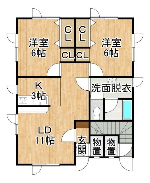  間取り図写真