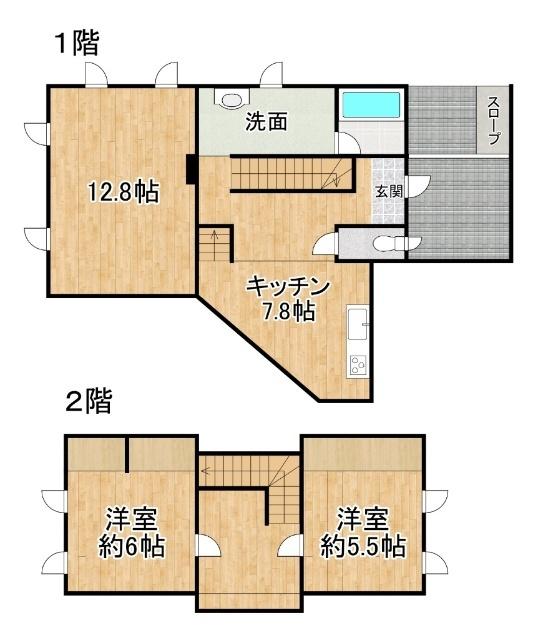  間取り図写真