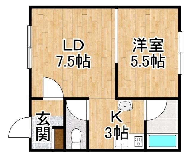  間取り図写真