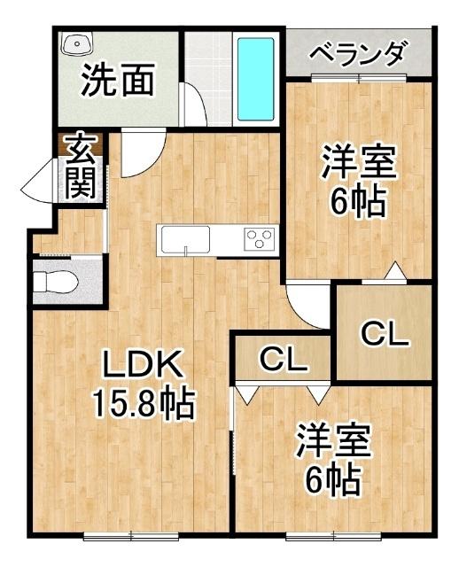  間取り図写真