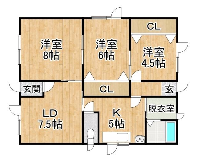  間取り図写真
