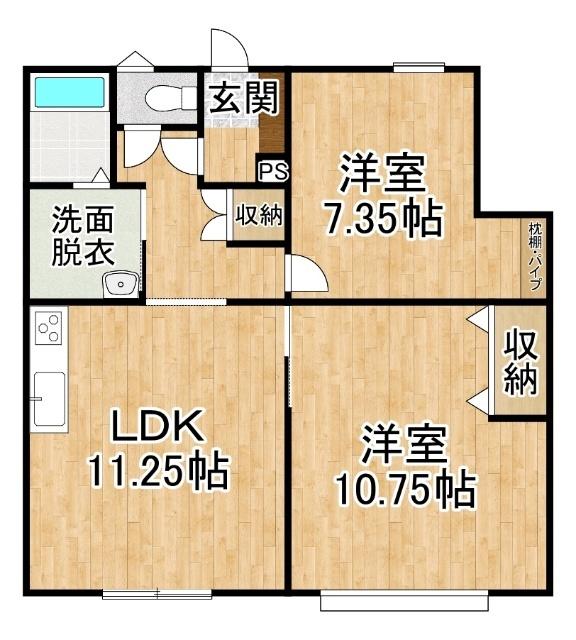  間取り図写真