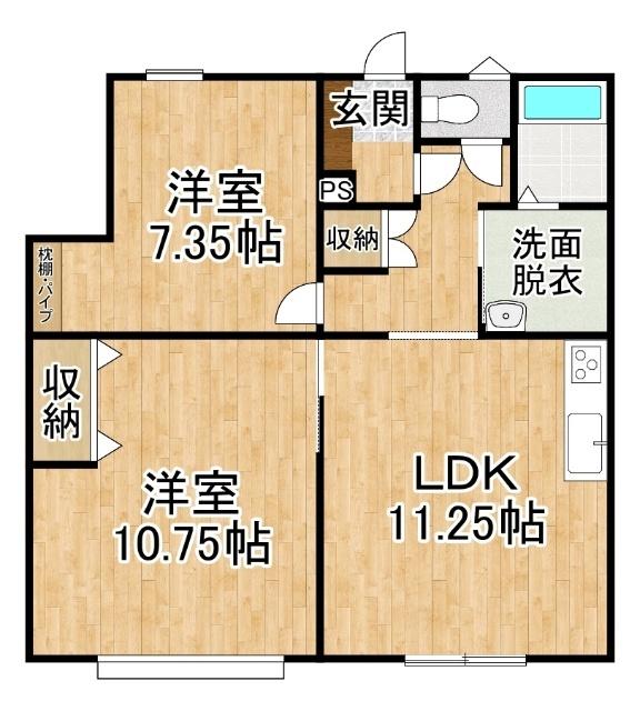  間取り図写真