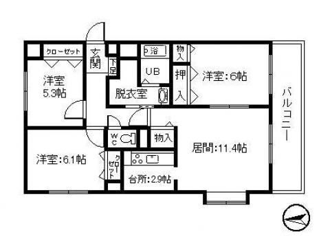  間取り図写真