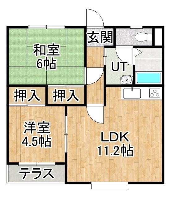  間取り図写真