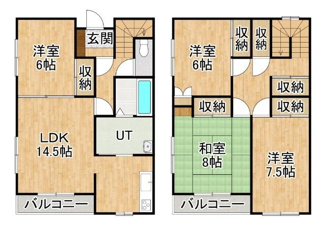  間取り図写真