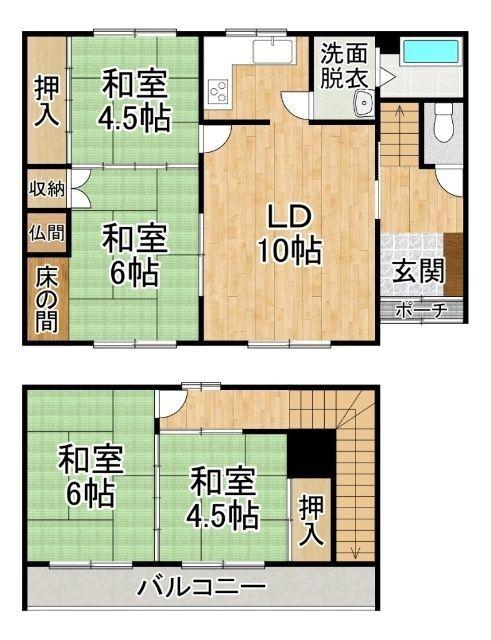  間取り図写真