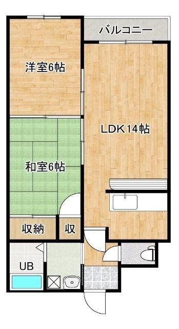 フロンティアS26（302） 間取り図画像