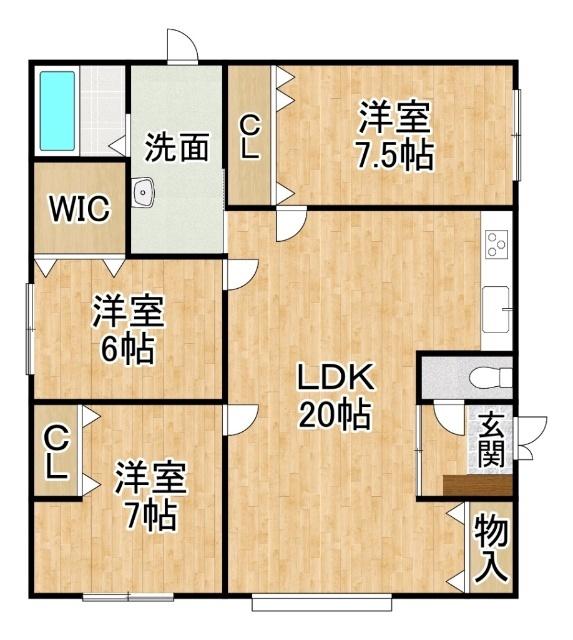  間取り図写真