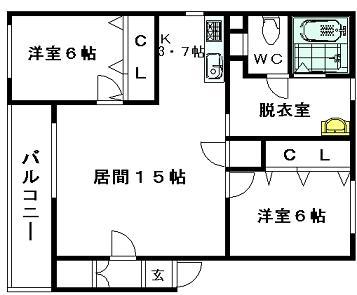  間取り図写真