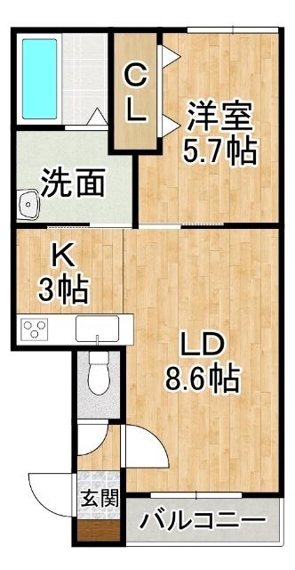  間取り図写真