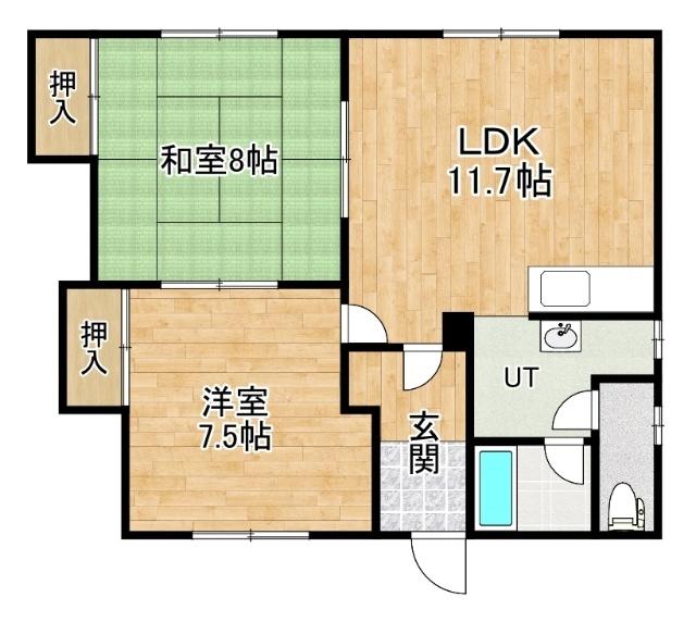  間取り図写真