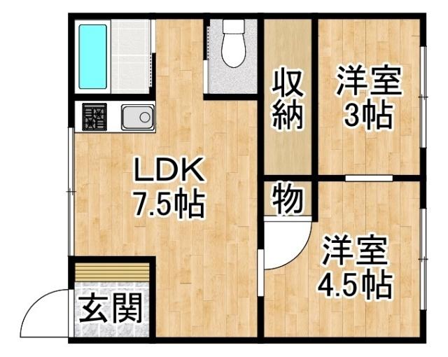  間取り図写真