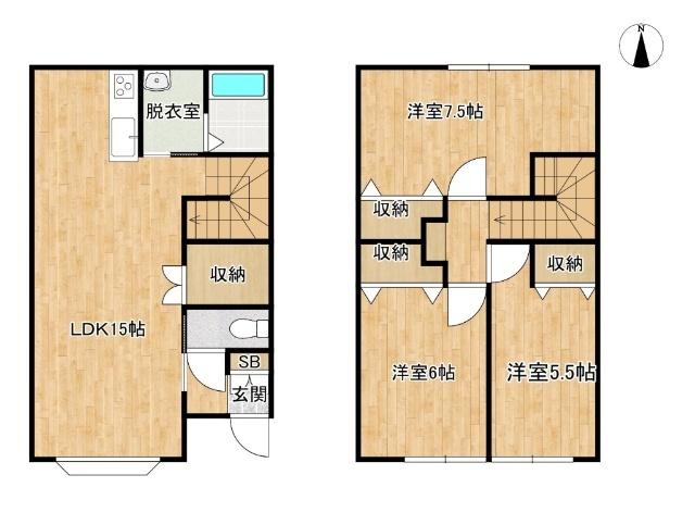  間取り図写真