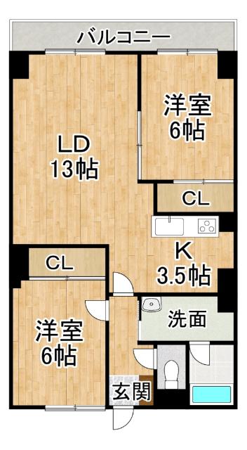  間取り図写真
