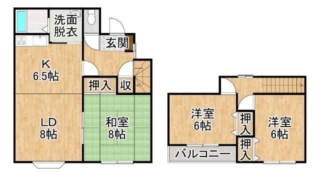  間取り図写真