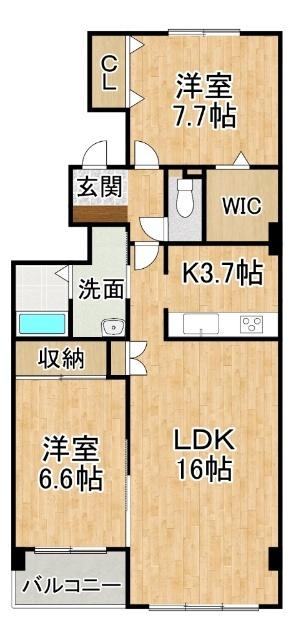  間取り図写真