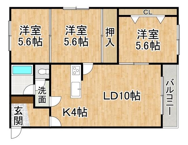  間取り図写真
