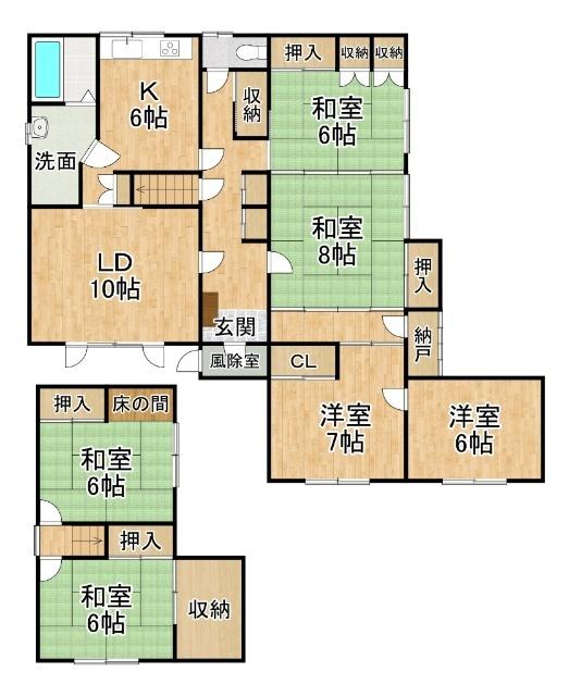  間取り図写真