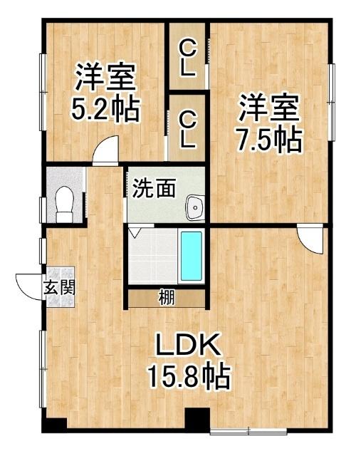  間取り図写真