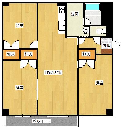  間取り図写真